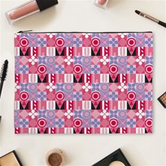 Scandinavian Abstract Pattern Cosmetic Bag (xl)