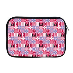 Scandinavian Abstract Pattern Apple Macbook Pro 17  Zipper Case