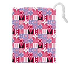 Scandinavian Abstract Pattern Drawstring Pouch (5xl) by Maspions