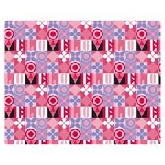 Scandinavian Abstract Pattern Premium Plush Fleece Blanket (medium) by Maspions