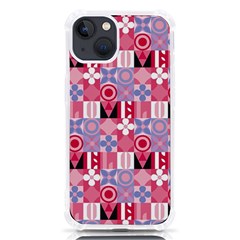 Scandinavian Abstract Pattern Iphone 13 Tpu Uv Print Case