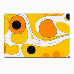 Abstract Pattern Postcard 4 x 6  (pkg Of 10)