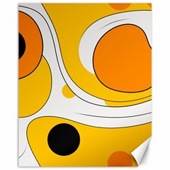 Abstract Pattern Canvas 11  X 14 