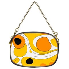 Abstract Pattern Chain Purse (one Side)