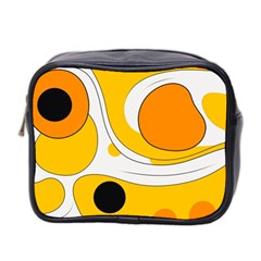 Abstract Pattern Mini Toiletries Bag (two Sides)