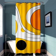 Abstract Pattern Shower Curtain 36  X 72  (stall) 