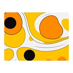 Abstract Pattern Two Sides Premium Plush Fleece Blanket (mini)