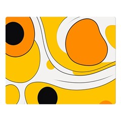 Abstract Pattern Two Sides Premium Plush Fleece Blanket (large)