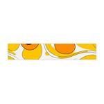 Abstract Pattern Premium Plush Fleece Scarf (Mini) Front