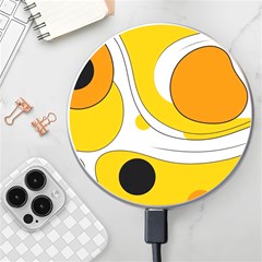 Abstract Pattern Wireless Fast Charger(white)