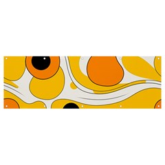 Abstract Pattern Banner And Sign 12  X 4 