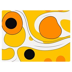 Abstract Pattern Premium Plush Fleece Blanket (extra Small)