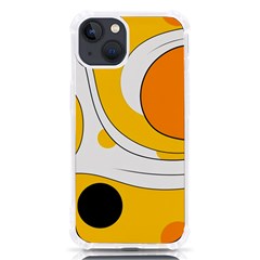 Abstract Pattern Iphone 13 Tpu Uv Print Case