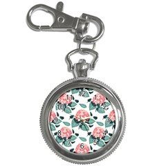 Flowers Hydrangeas Key Chain Watches