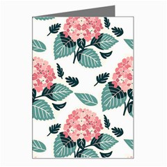 Flowers Hydrangeas Greeting Card by Maspions