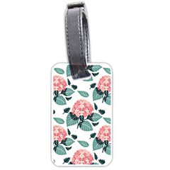 Flowers Hydrangeas Luggage Tag (one Side)