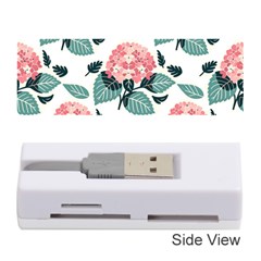 Flowers Hydrangeas Memory Card Reader (stick)