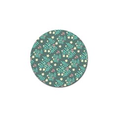 Illustration Pattern Seamless Golf Ball Marker