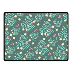 Illustration Pattern Seamless Fleece Blanket (Small)