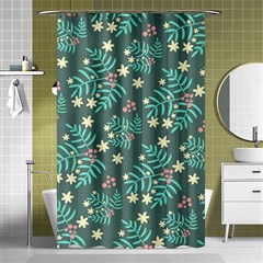 Illustration Pattern Seamless Shower Curtain 48  x 72  (Small) 