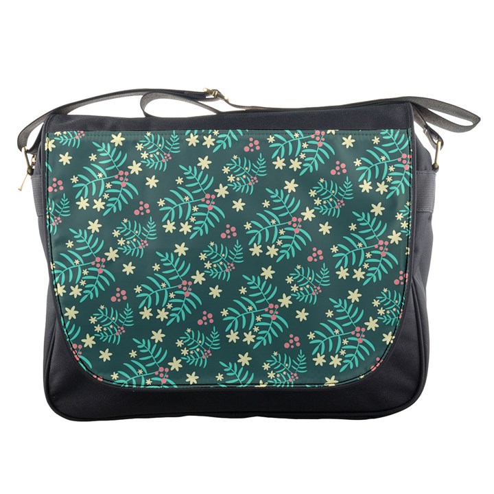 Illustration Pattern Seamless Messenger Bag