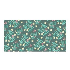 Illustration Pattern Seamless Satin Wrap 35  x 70 