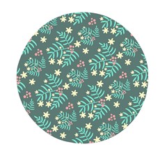 Illustration Pattern Seamless Mini Round Pill Box