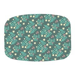 Illustration Pattern Seamless Mini Square Pill Box