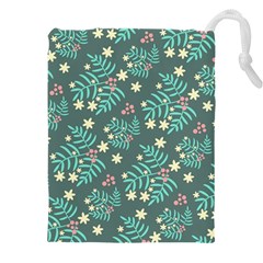 Illustration Pattern Seamless Drawstring Pouch (5XL)