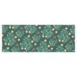 Illustration Pattern Seamless Banner and Sign 8  x 3  Front