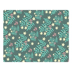 Illustration Pattern Seamless Premium Plush Fleece Blanket (Large)