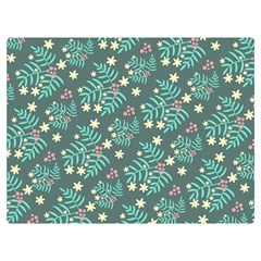 Illustration Pattern Seamless Premium Plush Fleece Blanket (Extra Small)