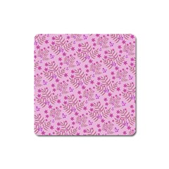 Illustration Pattern Seamless Square Magnet by Maspions