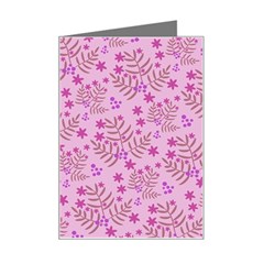 Illustration Pattern Seamless Mini Greeting Card