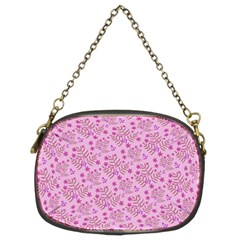 Illustration Pattern Seamless Chain Purse (two Sides)