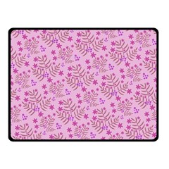 Illustration Pattern Seamless Fleece Blanket (small)