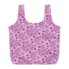 Illustration Pattern Seamless Full Print Recycle Bag (l)