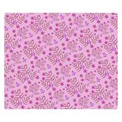 Illustration Pattern Seamless Premium Plush Fleece Blanket (small)