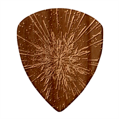 Ice Crystal Background Shape Frost Wood Guitar Pick (set Of 10) by Maspions