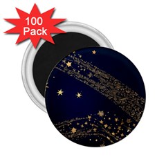 Starsstar Glitter 2 25  Magnets (100 Pack) 