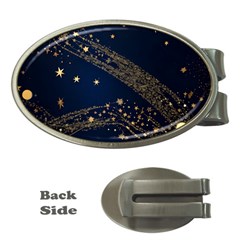 Starsstar Glitter Money Clips (oval) 