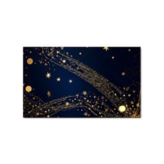 Starsstar Glitter Sticker (rectangular)