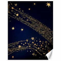 Starsstar Glitter Canvas 12  X 16 