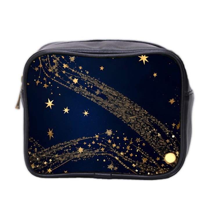 Starsstar Glitter Mini Toiletries Bag (Two Sides)