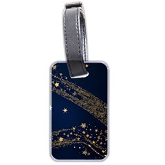 Starsstar Glitter Luggage Tag (two Sides)