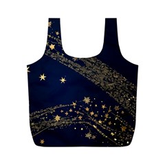 Starsstar Glitter Full Print Recycle Bag (m)