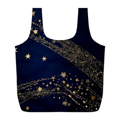 Starsstar Glitter Full Print Recycle Bag (l)