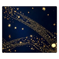 Starsstar Glitter Premium Plush Fleece Blanket (small)