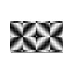 Abstract Diagonal Stripe Pattern Seamless Sticker (rectangular) by Maspions