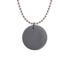 Abstract Diagonal Stripe Pattern Seamless 1  Button Necklace by Maspions